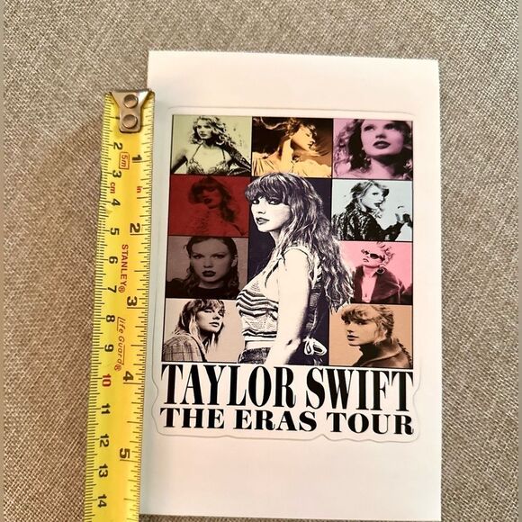 Era Concert Poster Large Kiss-Cut Stickers - Picture 2 of 4